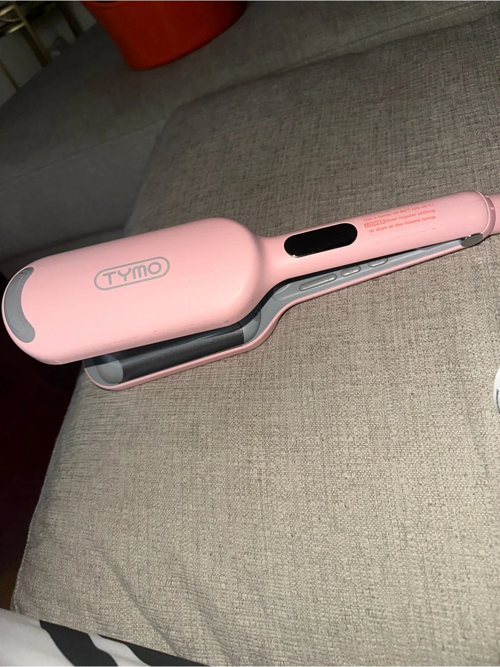 TYMO Pink Hair Straightener Brush